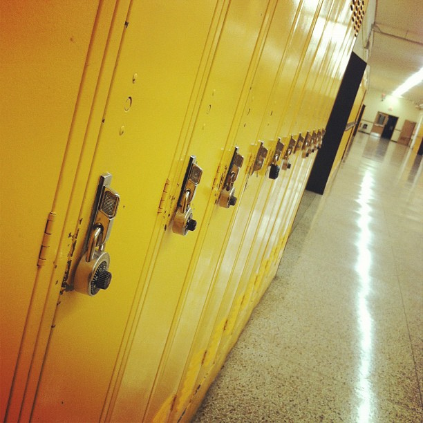 school hallway