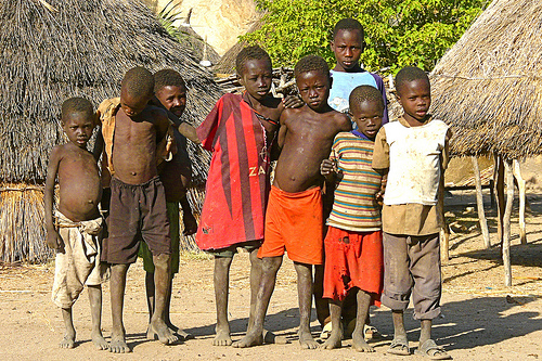 Nuba village -  Kordofan - Sudan